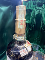 Old Fitzgerald 1958 Very Xtra Old 10 Year Old Straight Bourbon Whiskey With Glasses