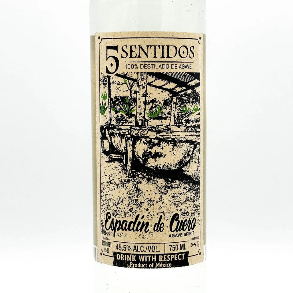 5 Sentidos Espadin De Cuero Mezcal 750ml