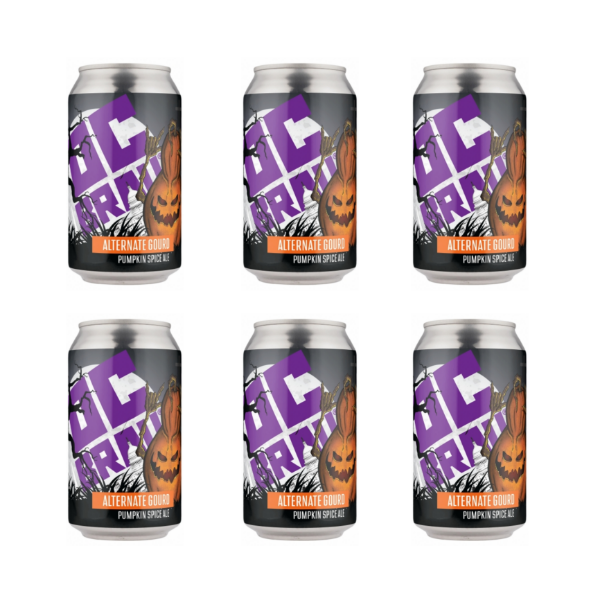 DC Brau Brewing Co. Alternate Gourd Pumpkin Spice Ale Beer 12-Oz Can 6-Pack