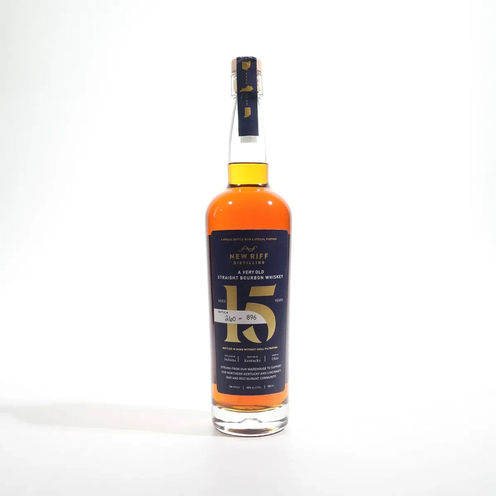 2021 New Riff Distilling 15 Year Old Straight Bourbon Whiskey 750ml