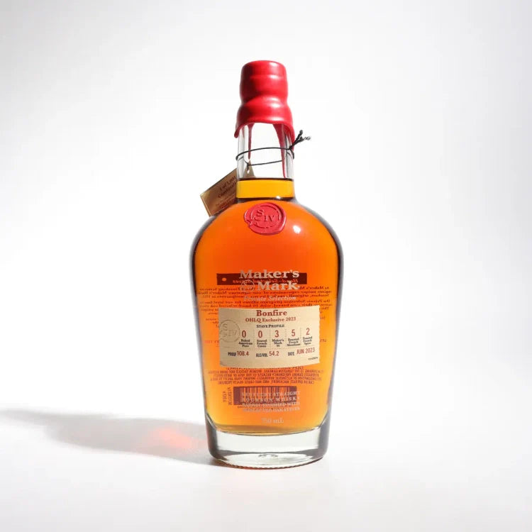 2023 Maker's Mark OHLQ Private Selection Bonfire Kentucky Straight Bourbon Whisky 750ml