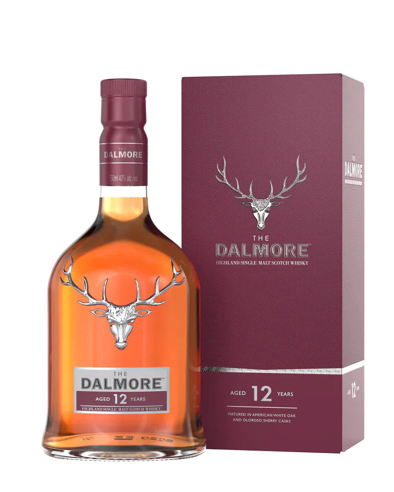 Dalmore 12 Year Old Single Malt Scotch Whisky 750ml