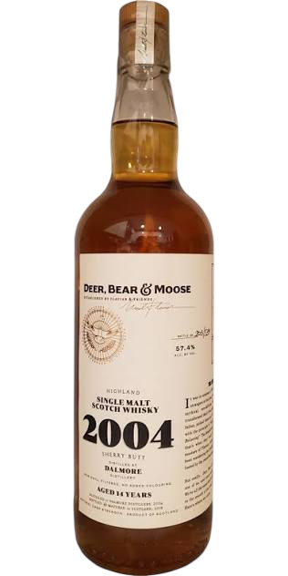 Dalmore Deer Bear and Moose 2004