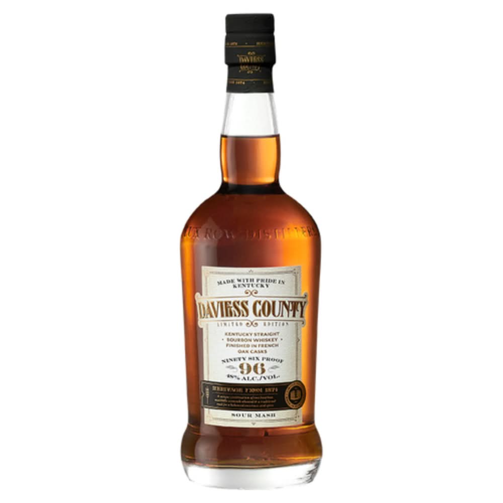 Daviess County French Oak Cask Finish Kentucky Straight Bourbon Whiskey 750ml