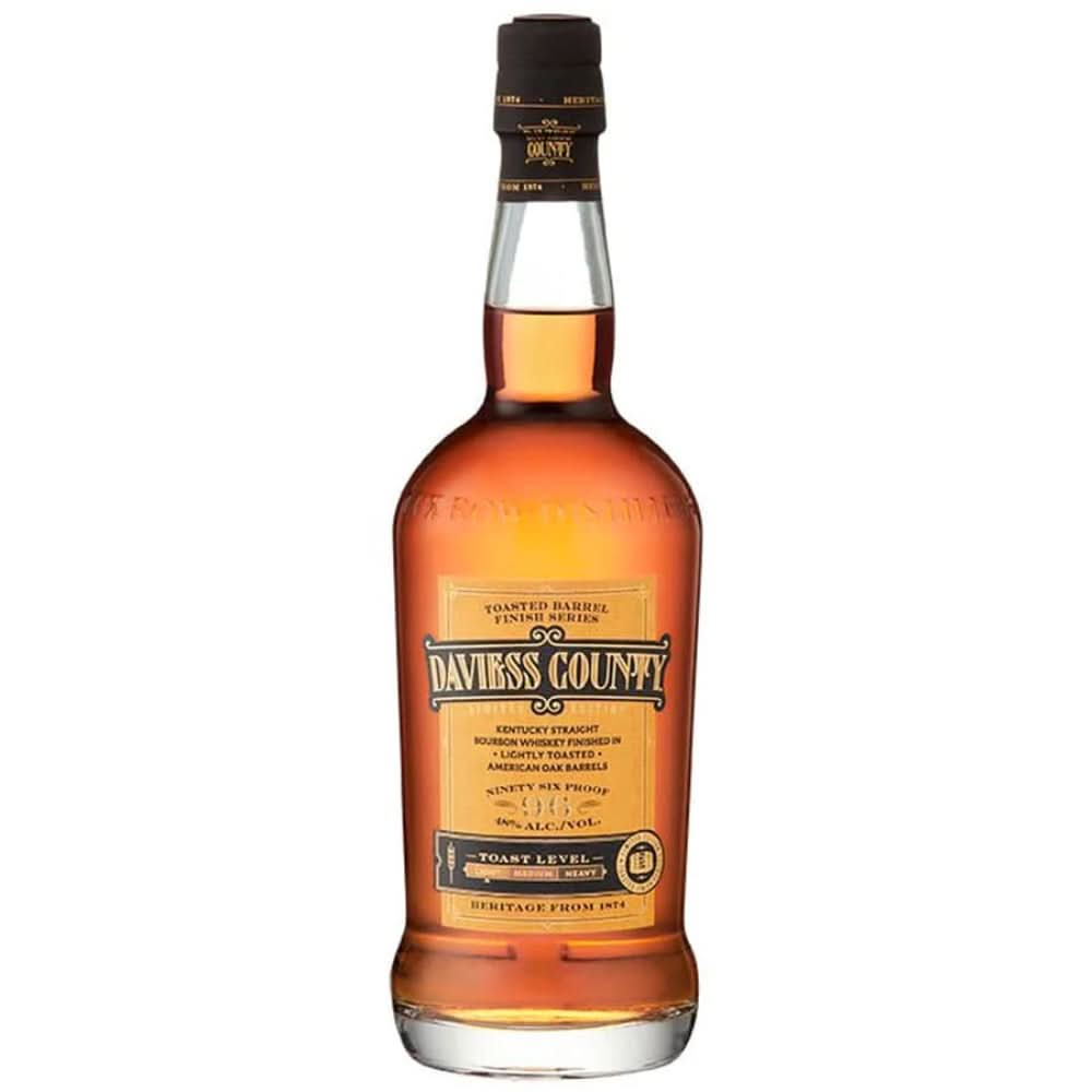 Daviess County Lightly Toasted Barrel Finished Kentucky Straight Bourbon Whiskey 750ml
