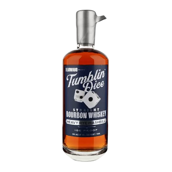 Deadwood Tumblin Dice Straight Bourbon Heavy Rye Mashbill 4 year 750 ml
