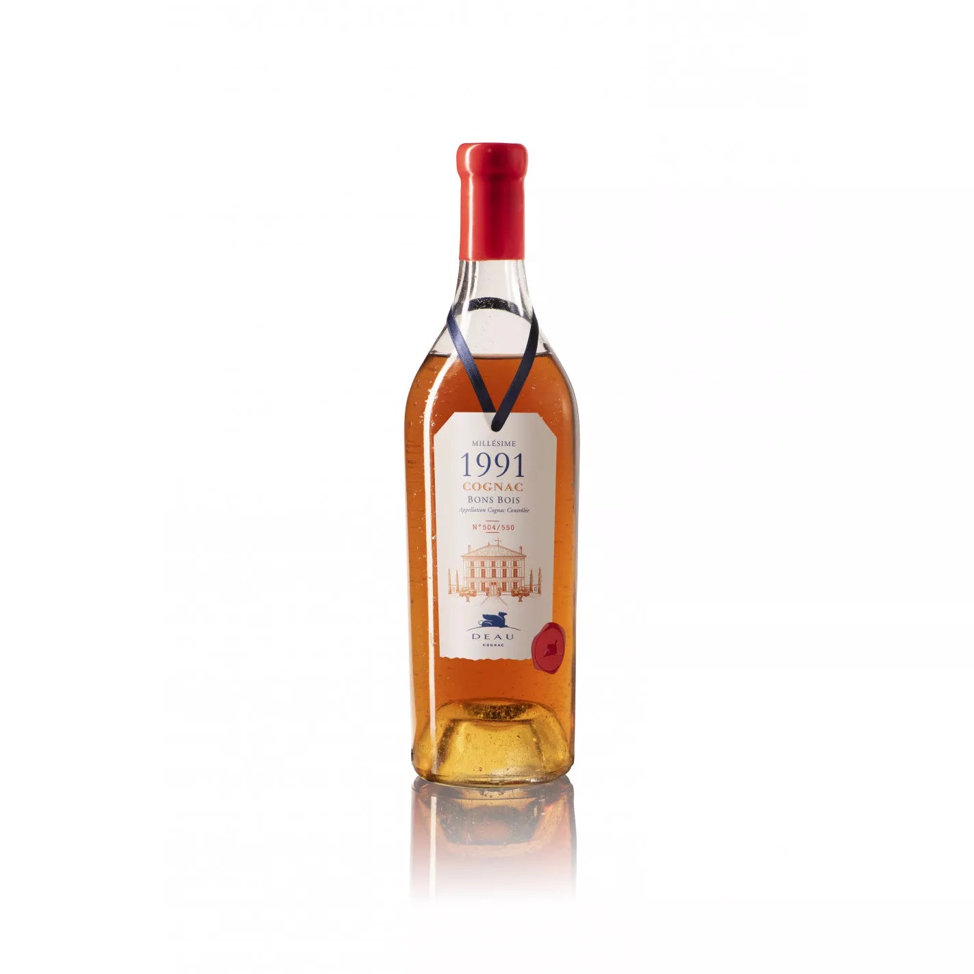Deau Cognac 1990 Millesime Bons Bois Cognac 750ml