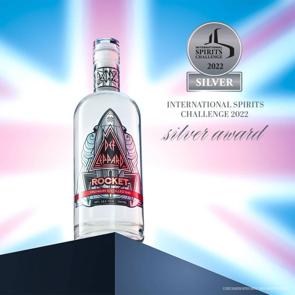 Def Leppard Rocket Premium Distilled Gin 700ml