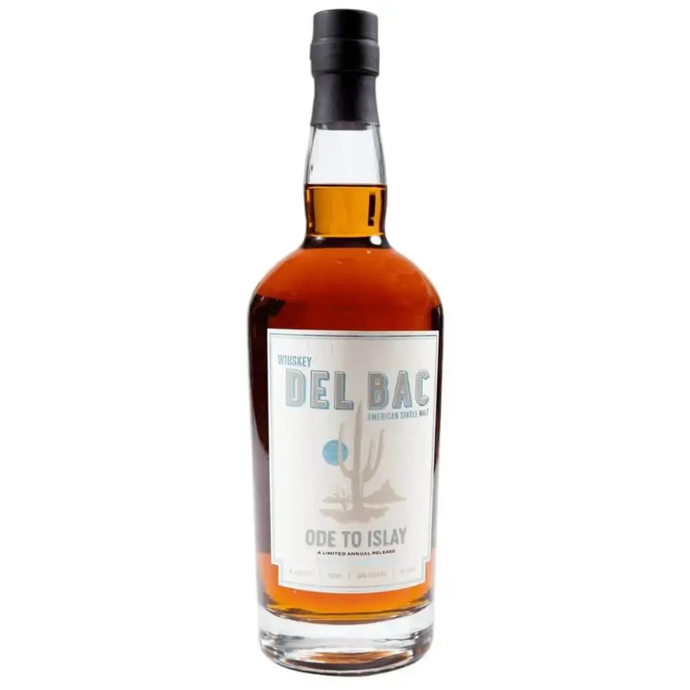 Del Bac Ode to Islay American Single Malt Whiskey 750ml