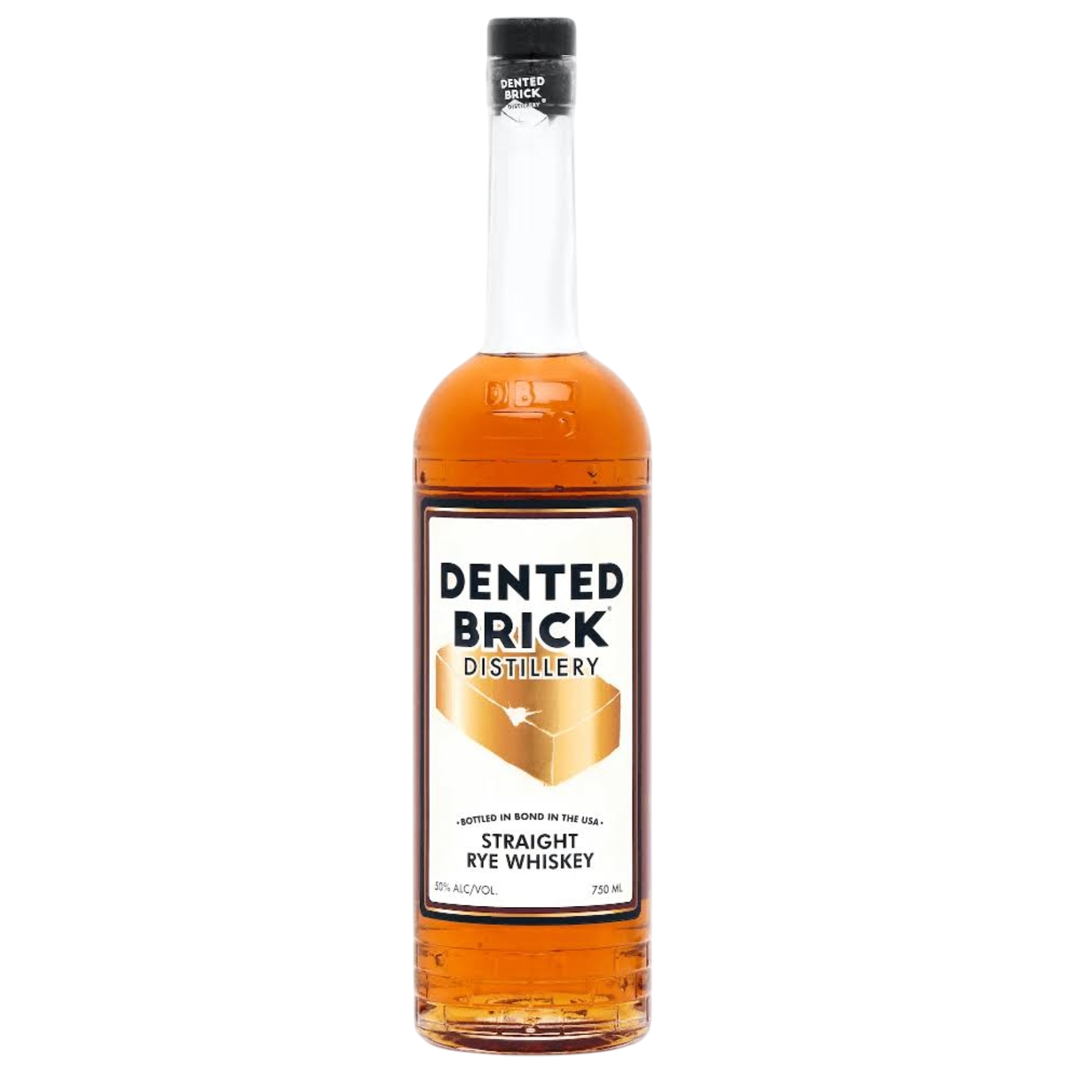 Dented Brick Distillery Bottled-In-Bond Straight Rye Whiskey 750ml