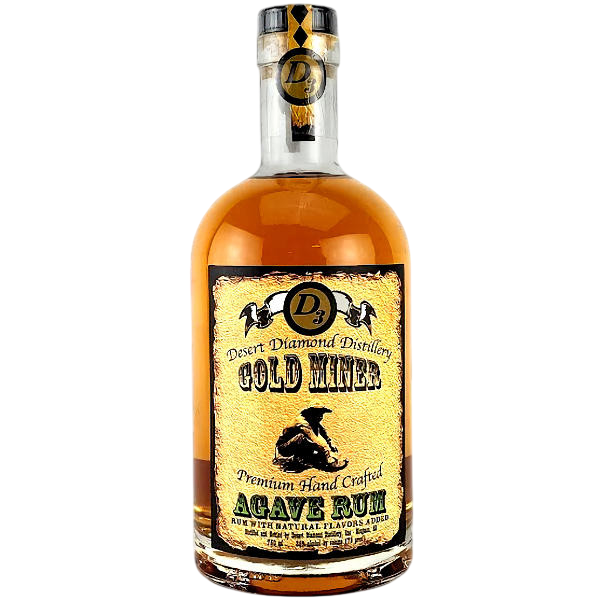 Desert Diamond Distillery Gold Miner Agave Rum 750 ML