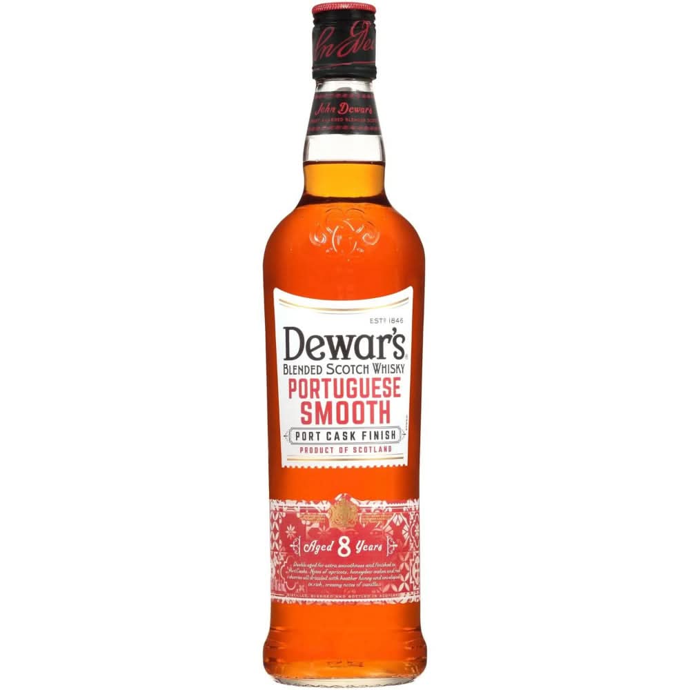 Dewar's Portuguese Smooth Port Cask Finish 8 Year Old Blended Scotch Whisky 750ml