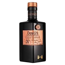 Dewars Blended Scotch Whisky W/2 Baccarat Tumblers 37 year 375ml