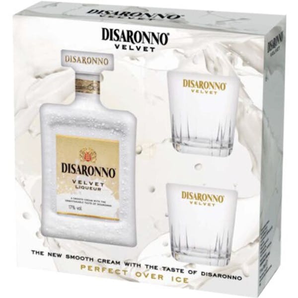 Disaronno Velvet Cream Liqueur with Glass 750ml