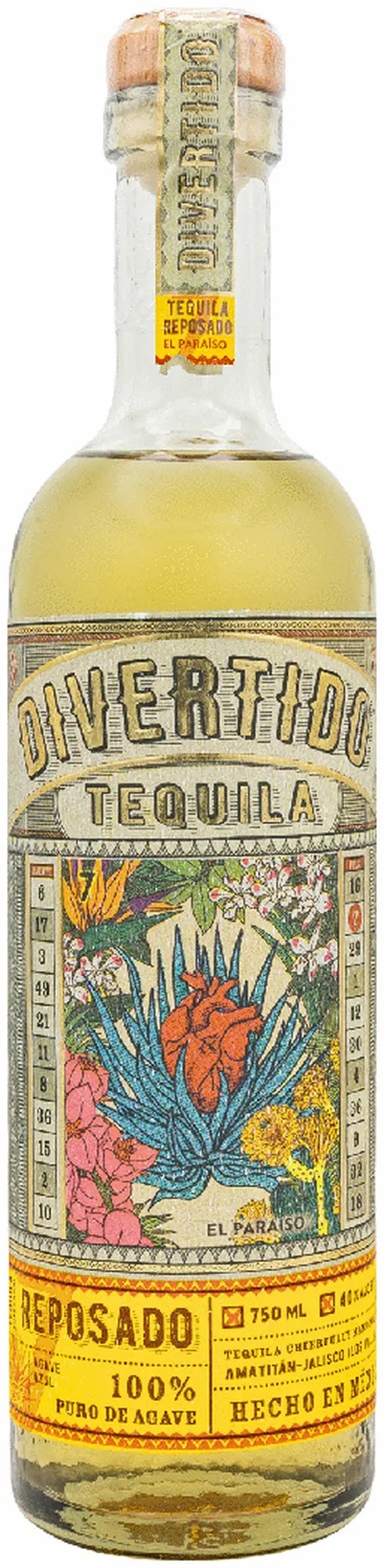 Divertido Reposado Tequila 750ml