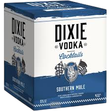 Dixie Vodka Cocktails Southern Mule (4 Pack) 355 ML