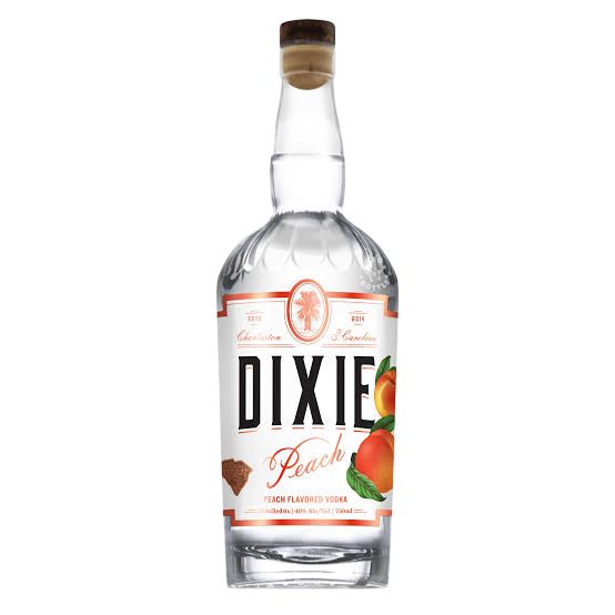 Dixie Peach Flavored 750 ml