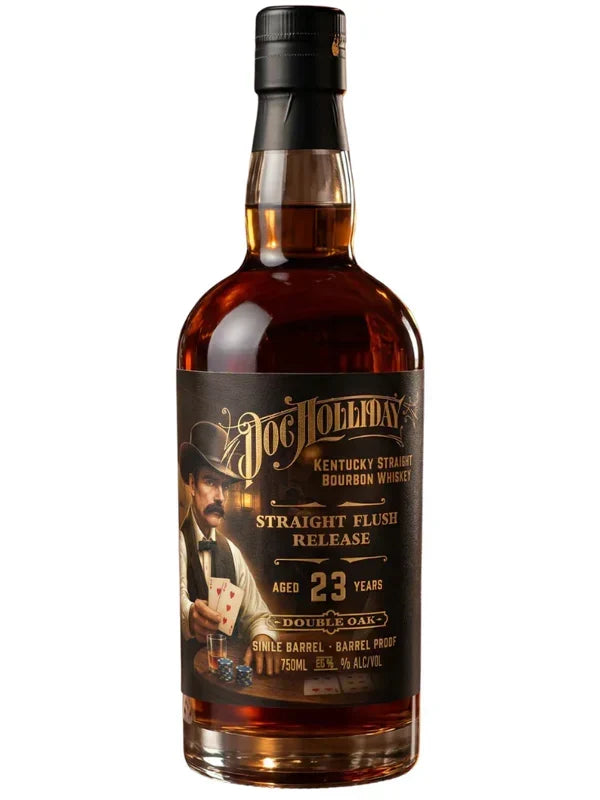 World Whiskey Society Doc Holliday 23 Year Old Double Oak Kentucky Straight Bourbon Whiskey 750ml