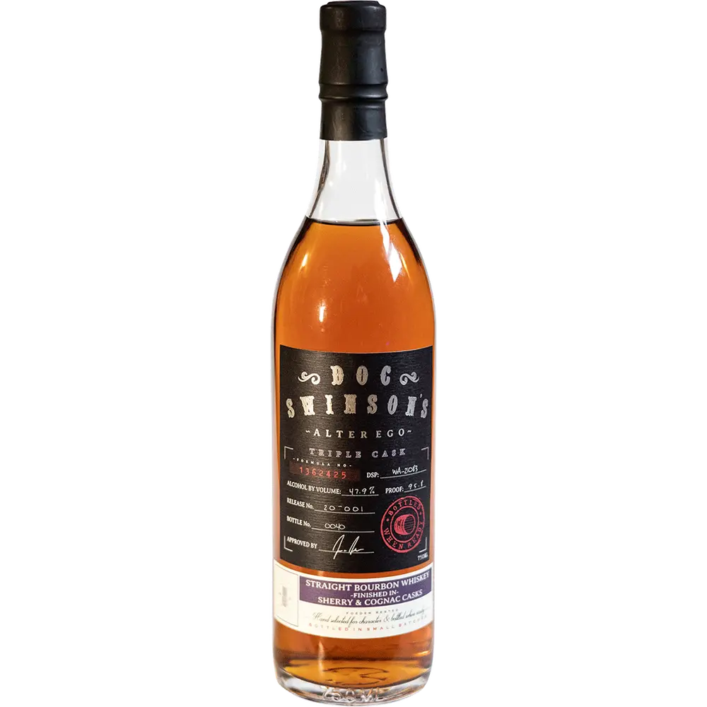 Doc Swinson's Alter Ego Triple Cask Straight Bourbon Whiskey 750ml