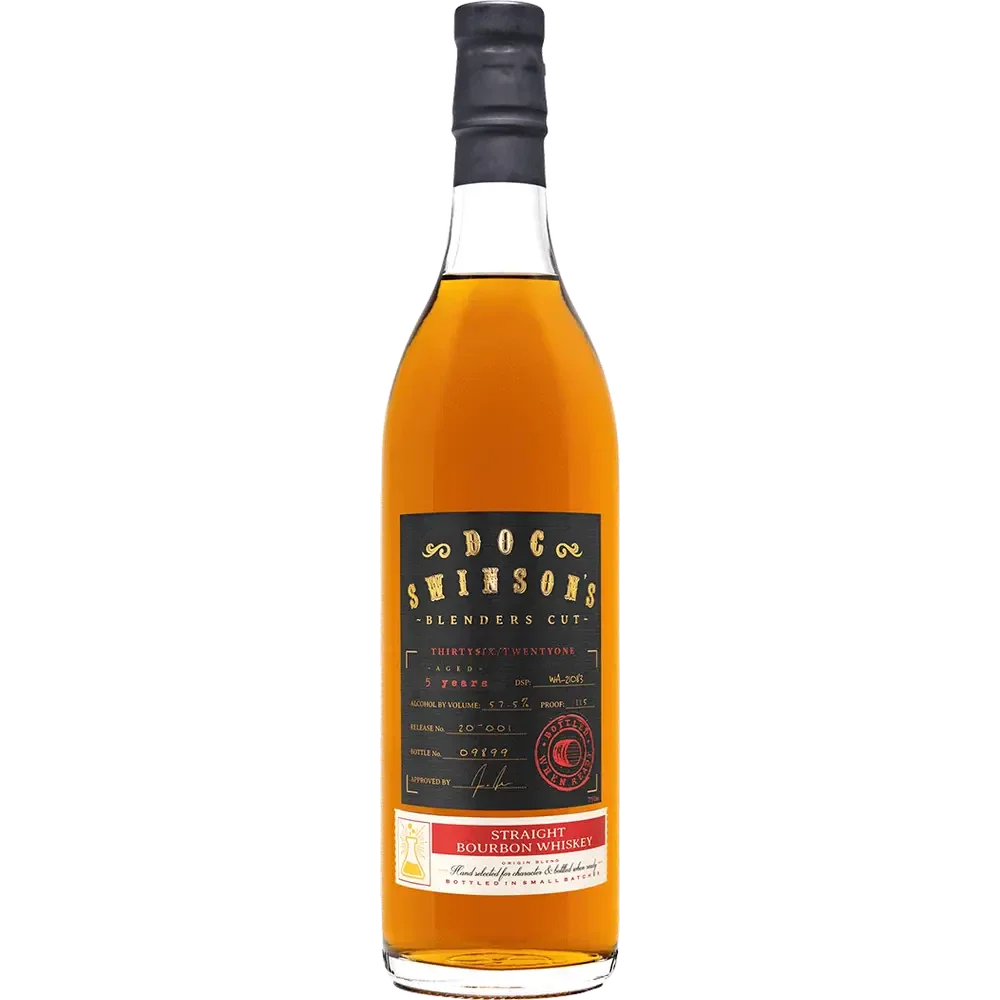 Doc Swinson's Blenders Cut Straight Bourbon Whiskey 750ml