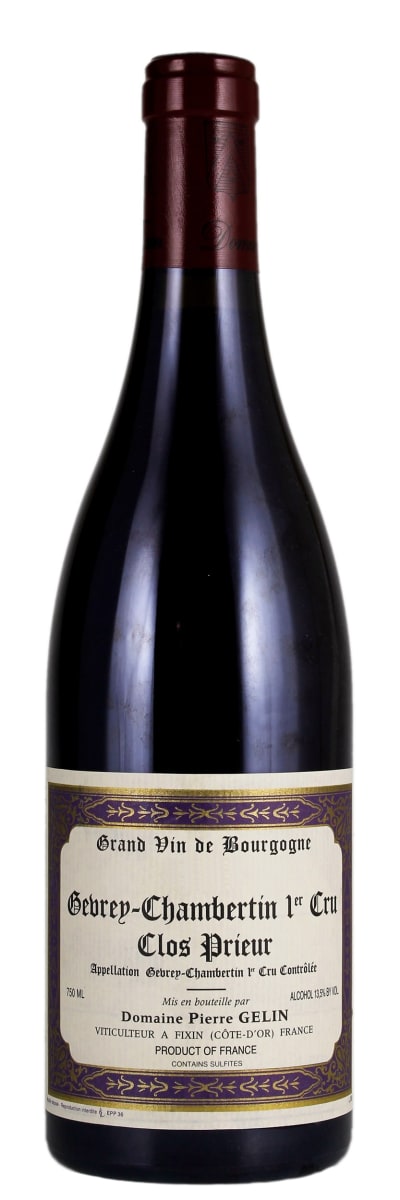 Domaine Pierre Gelin Clos Prieur Gevrey Chambertin Premier Cru 750ml