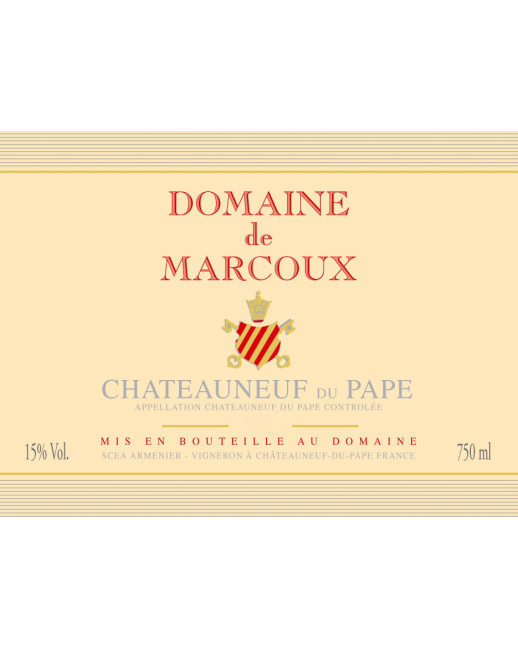 2021 Domaine de Marcoux Chateauneuf du Pape Rouge 750ml