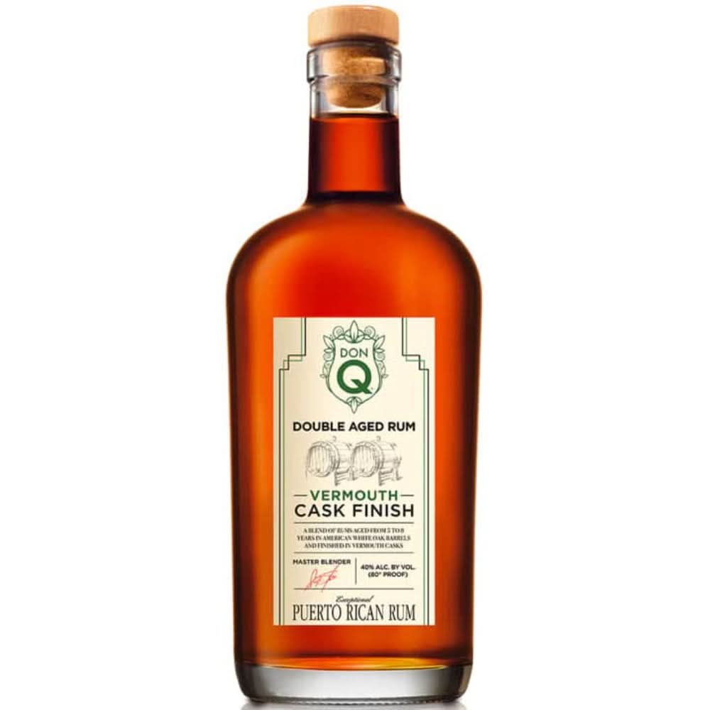 Don Q Double Aged Vermouth Cask Finish Rum 750ml