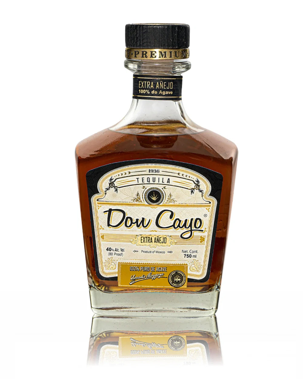 Don Cayo Premium Extra Anejo Tequila 750ml