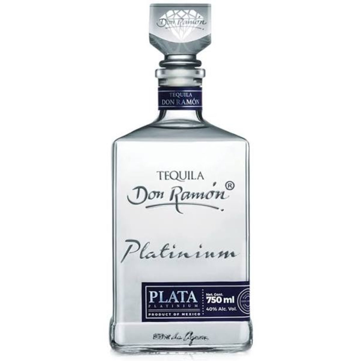 Don Ramon Platinum Plata Tequila 750 ml