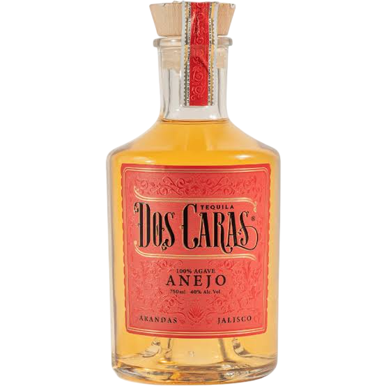 Dos Caras Tequila Anejo 750 ml