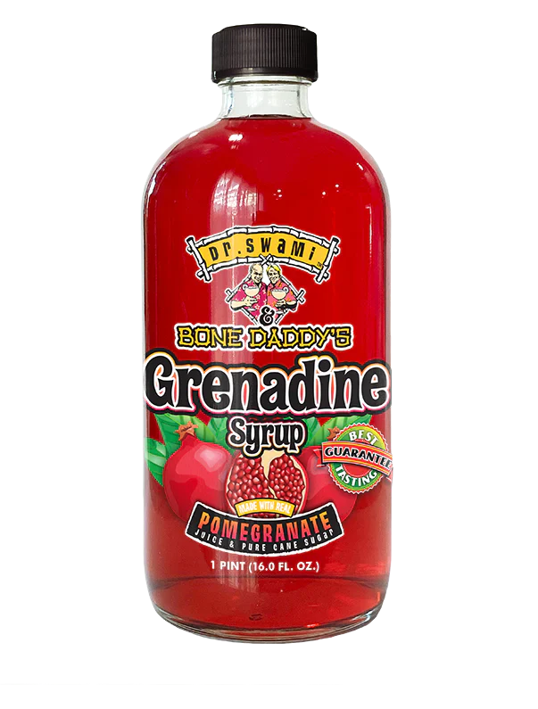 Dr Swami & Bone Daddy's Pomegranate Grenadine Syrup 750ml