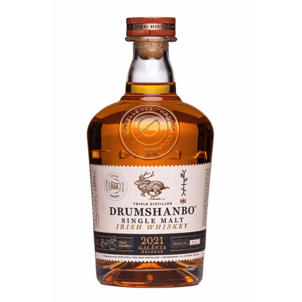 2021 Drumshanbo Single Pot Still Irish Whiskey 750ml