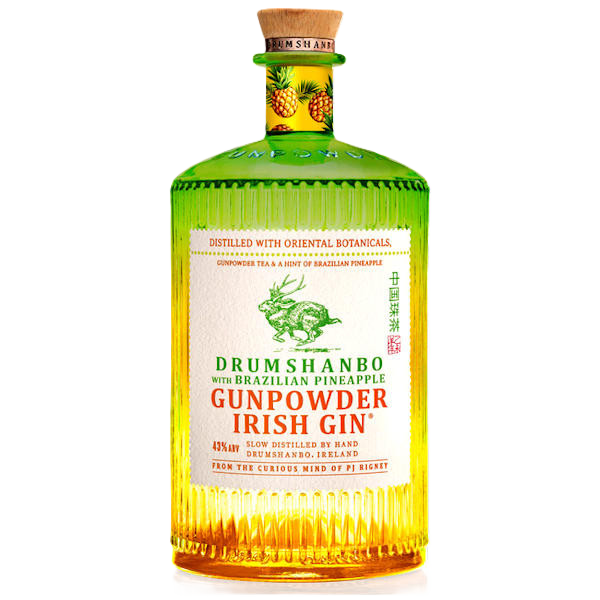 Drumshanbo Gunpowder Brazilian Pineapple Irish Gin 750 ML