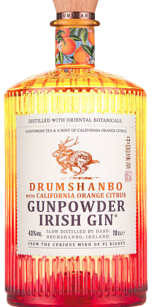 Drumshanbo Gunpowder Irish Gin With California Orange Citrus 750ml