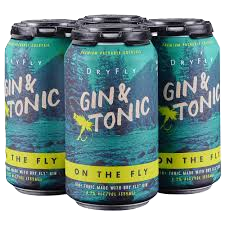 Dry Fly Gin And Tonic 4pk 355ml