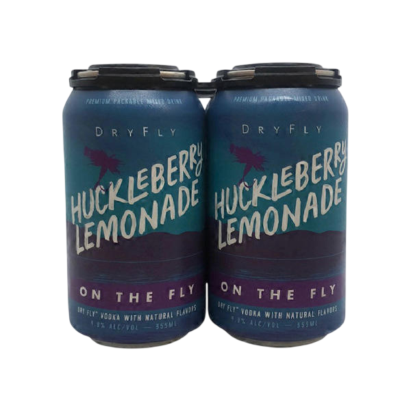 Dry Fly Huckleberry Lemonade 4pk 355ml