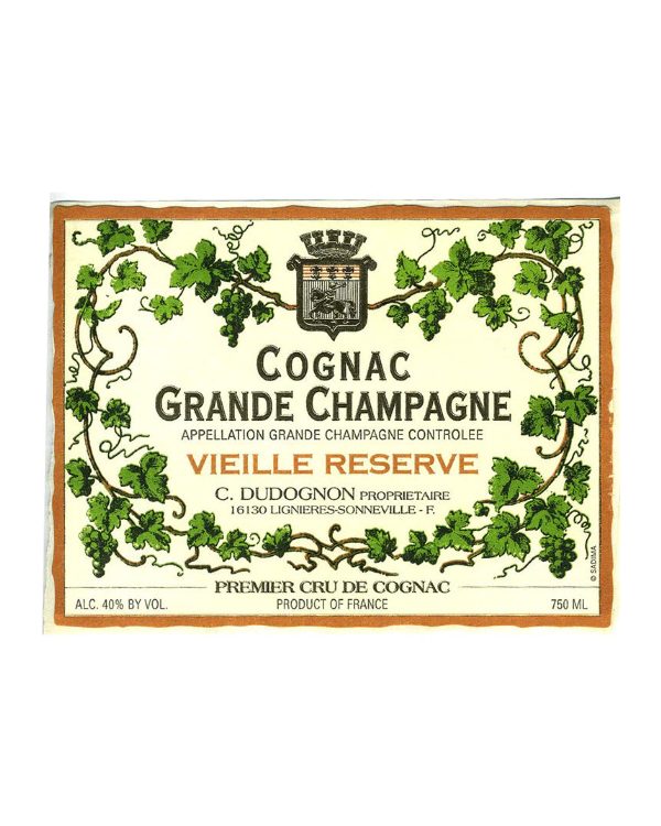 Dudognon Vieille Reserve 20 Year Old Cognac