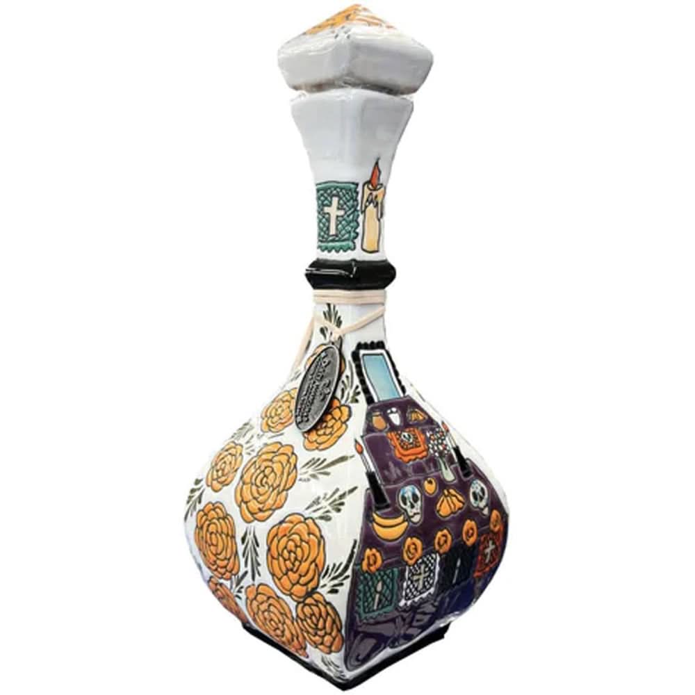 2022 Dulce Amargura Day of the Dead White Decanter Reposado Tequila 1Lt