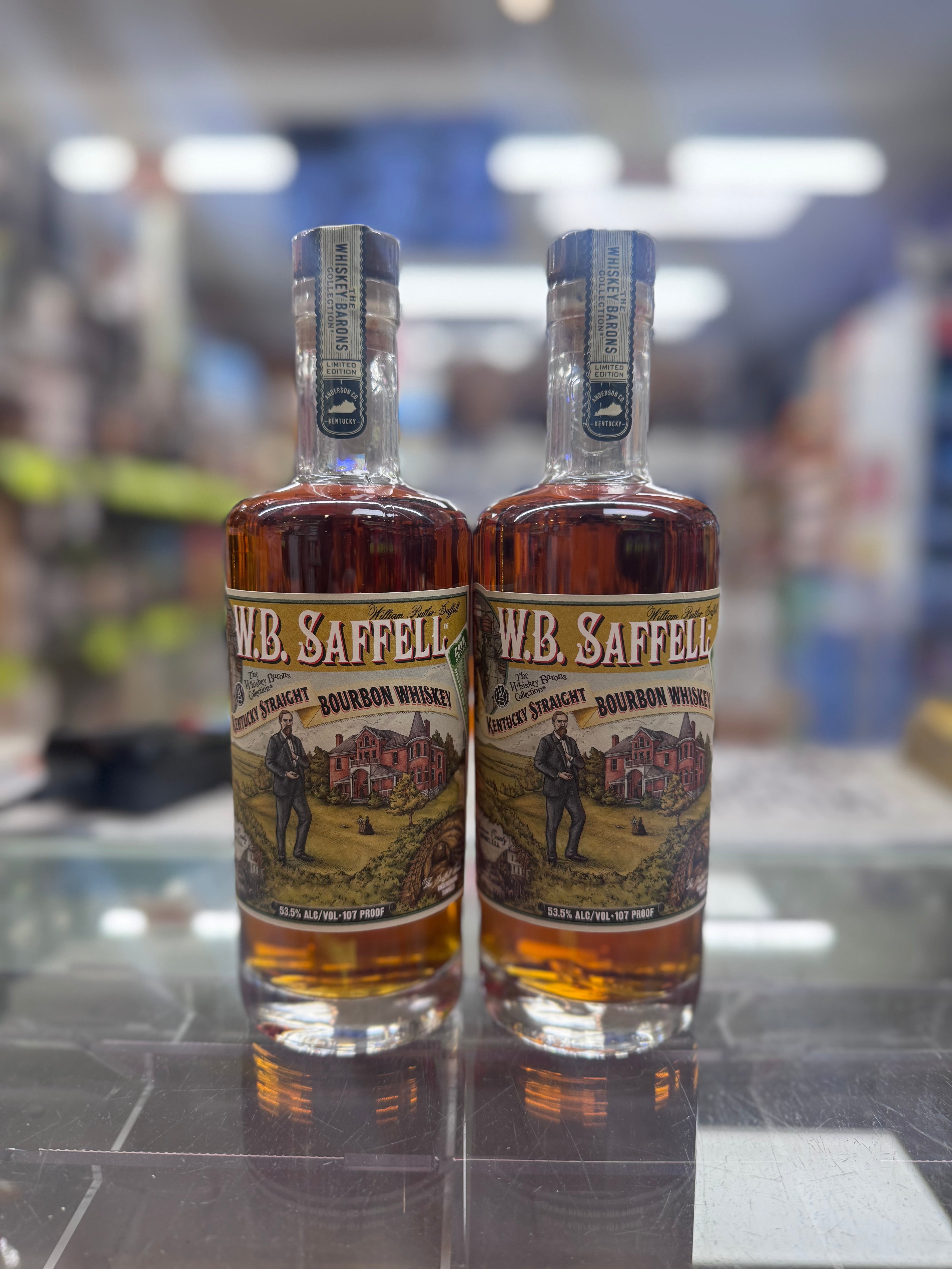 2025 W.B. Saffell Straight Bourbon Whiskey 750ml