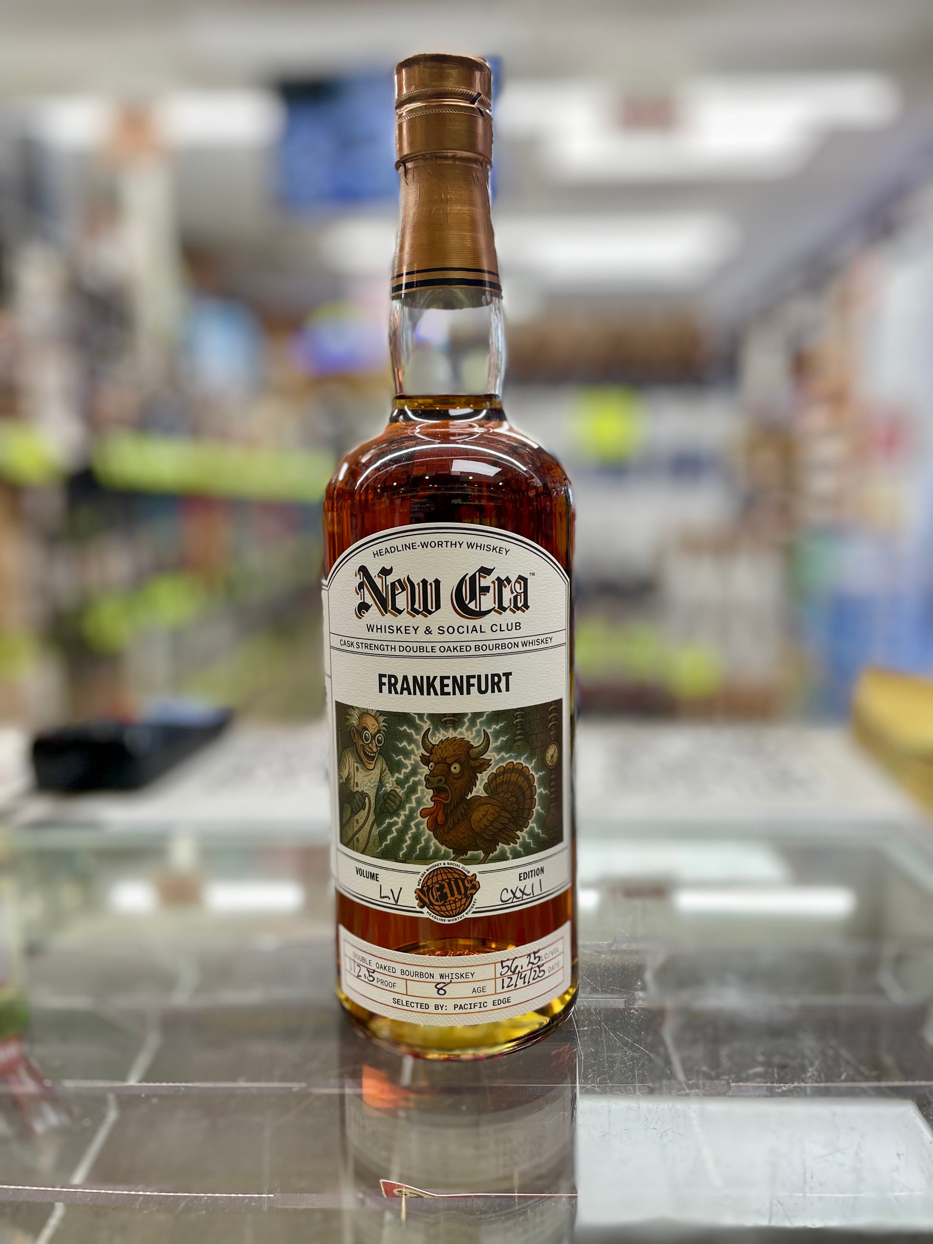 New Era Frankenfurt 8 Year Old Double Oaked Bourbon Whiskey 750ml