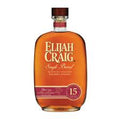 Elijah Craig 15 Year Old Single Barrel Straight Bourbon Whiskey 750ml