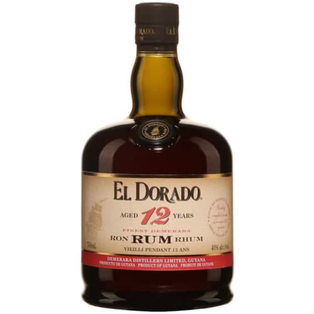 El Dorado 12 Year Old Finest Demerara Rum 750ml