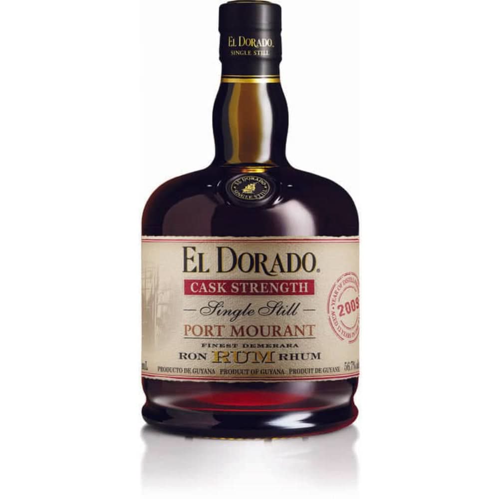 El Dorado 12 Year Old Port Mourant Cask Strength Single Still Rum 750ml