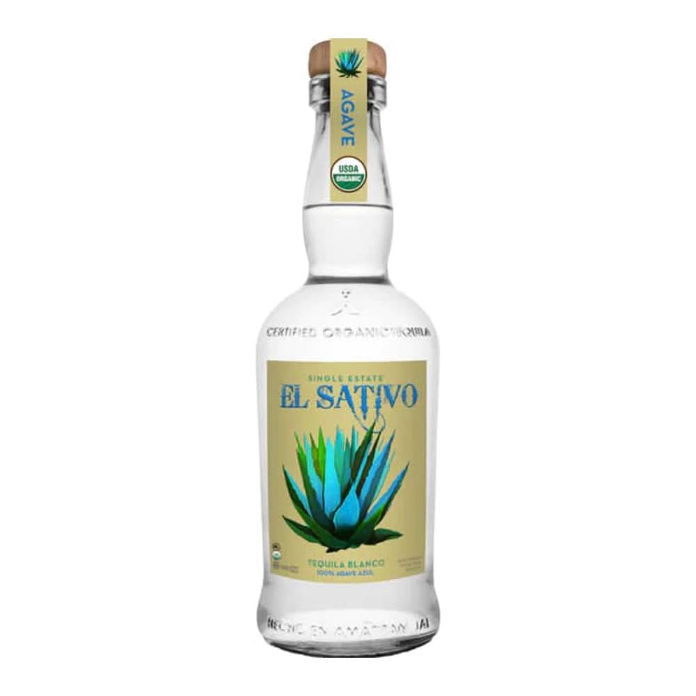 El Sativo Single Estate Blanco Tequila 750ml