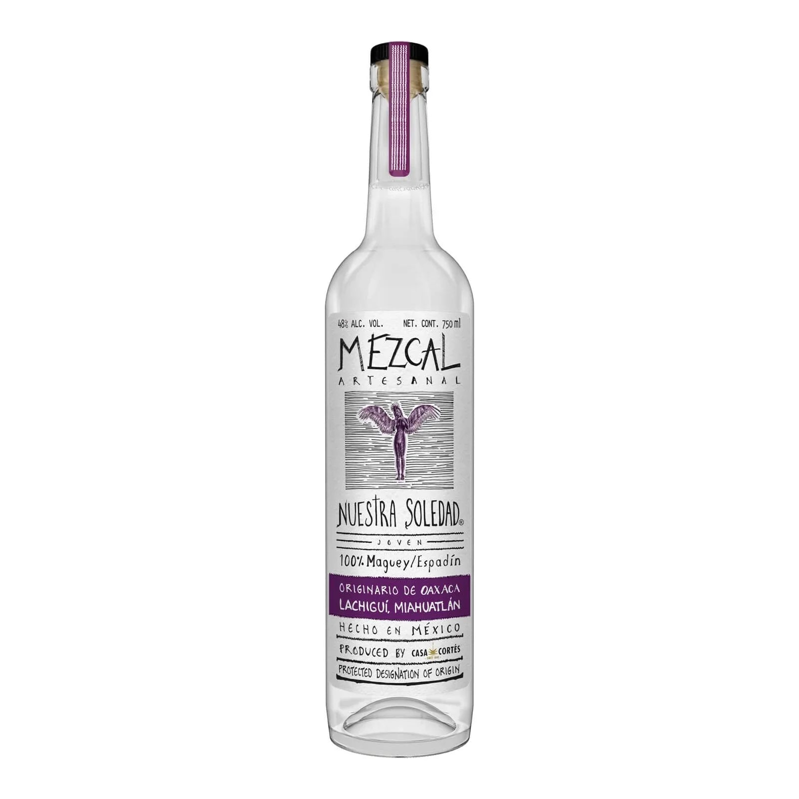 El Jolgorio Nuestra Soledad Lachigui Miahuatlan Mezcal Joven 750ml