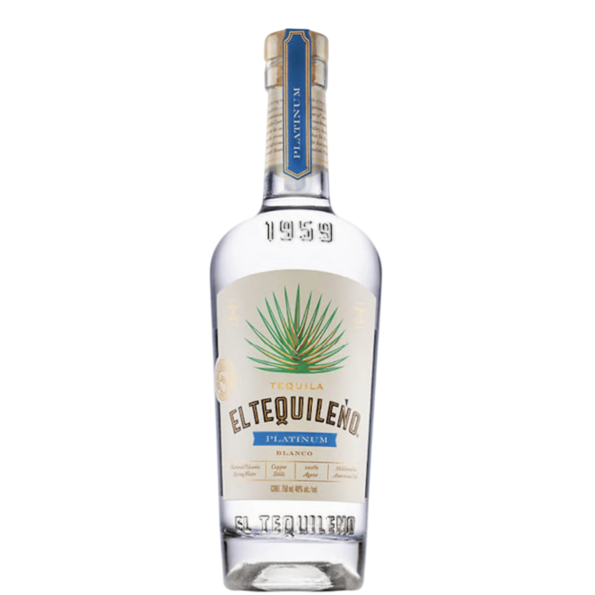 El Tequileno Platinum Blanco 750 ml