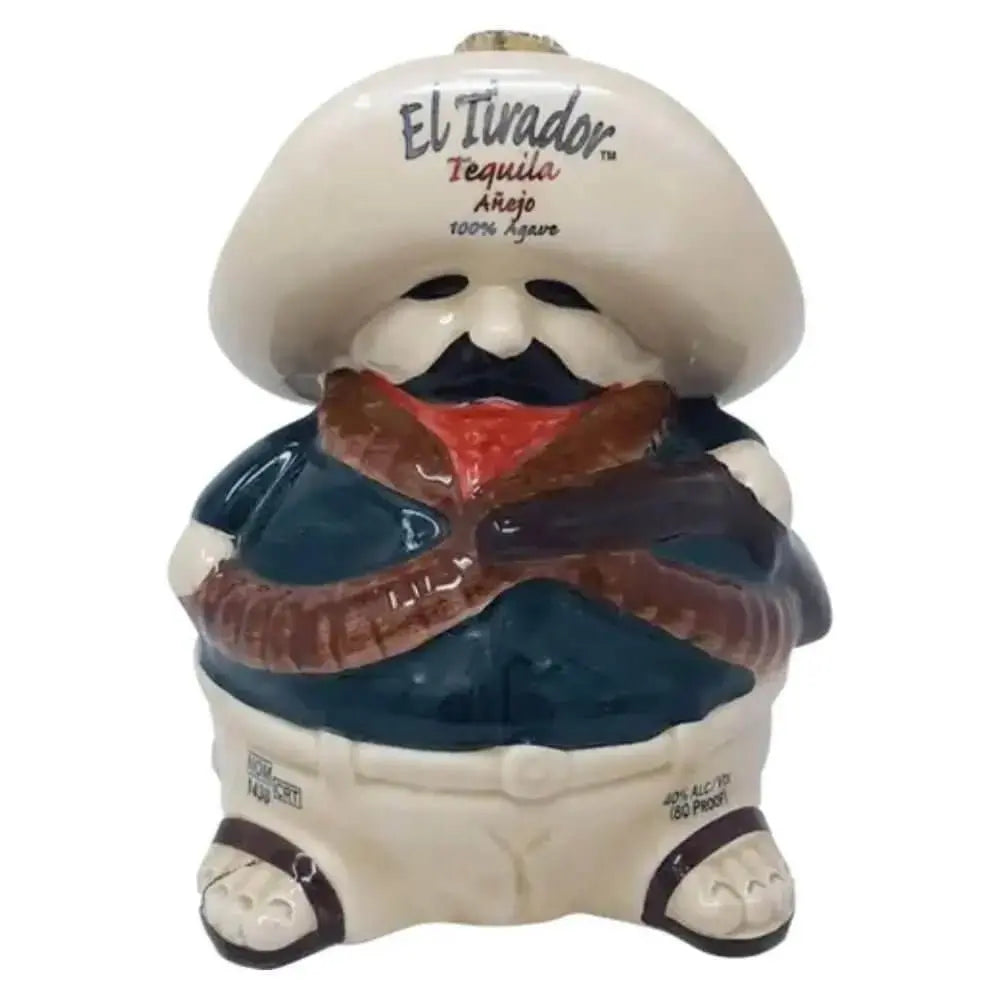 El Tirador 100% Agave Figurine Bottle Anejo Tequila