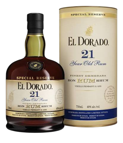 El Dorado Aged 21 years Rum Special Reserve 750 ml