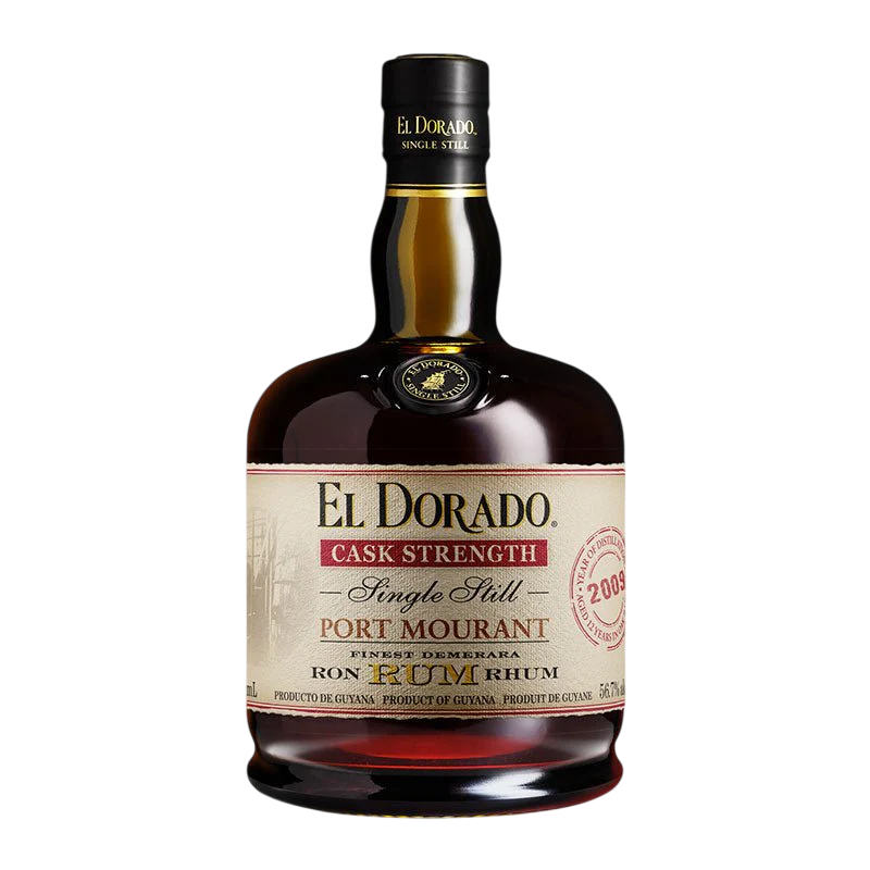 El Dorado Cask Strength Single Still Port Mourant 750ml