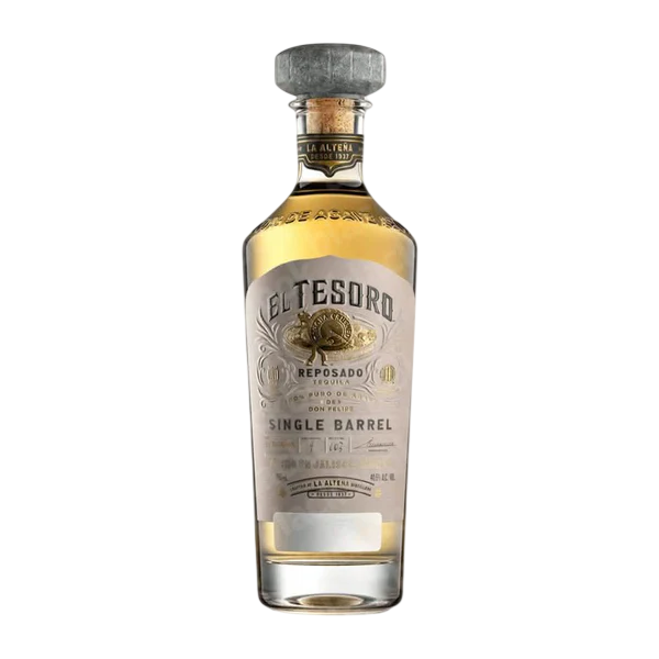 El Tesoro Reposado Single Barrel Limited Edition Tequila Hombre Barrel Select 750 ML